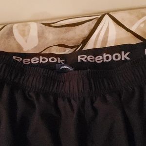 Mens Reebok Red / Black Athletic Shorts Sz L